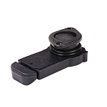 Talamex 85922022 350-500 Скользящий сливной клапан Черный Black 36 mm 