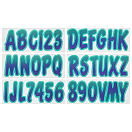 Купить Trac outdoors 328-PUTEG200 Series 350 Регистрационное письмо Голубой Teal / Purple 7ft.ru в интернет магазине Семь Футов