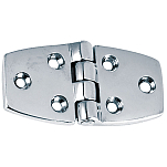 Perko 9-0951DP1CHR Петли люка из хромированной бронзы Серебристый Grey 3 x 1 1/2´´ 