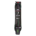 Лиш страховочный для SUP-досок Ocean & earth Premium One-XT lp70xt-lime-7´0´´ 2100x7мм ремешок 50мм с мягкой подкладкой зеленый