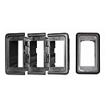 Forniture nautiche italiane 3900225 Выключатель Panel Крышка Black