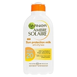 Garnier 1024114 Солнцезащитное молочко Ambre Solaire Protection Milk SPF 20 200ml White 17x10x5