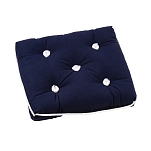 Oem marine d70421 подушка Kapok Simple Blue 33x42x7 36 x 43 cm