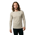 Odlo 112272-10867-xl Базовый слой с длинным рукавом Merino 160 Agate Gray 30x25x2