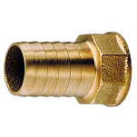 Plastimo 13636 женский 1/2´´ Переходник шланга Золотистый 12 mm 