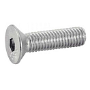 Купить Euromarine 700179 ISO 10642 A4 M5x16 mm Винт с потайной головкой HC Серебристый Grey 7ft.ru в интернет магазине Семь Футов