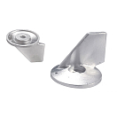 Купить Enrico polipodio 2626801 75-85HP DF 40 цинковый ребристый анод  Silver 60 x 48 mm  7ft.ru в интернет магазине Семь Футов