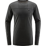 Haglöfs 605089-2C5-XXL Базовый слой с длинным рукавом Natural Blend Tech Черный True Black 2XL