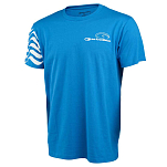 Garbolino GOMCJ2114-M Футболка с коротким рукавом Wave Голубой Light Blue / White M