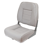 Поворотное кресло в лодку Premium High Back (Цвет-кресла-NSB Серый) 75122