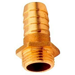 Goldenship GS30105 Латунь 1 1/2´´ Переходник для шланга с наружной резьбой Золотистый Brass 45 mm 