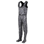 Kinetic h163-808-4647f-unit Неопреновые болотные сапоги Neorush Felt Grey Camo 50x40x30 EU 46-47