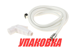 Лейка душа пластиковая белая, шланг 2.5 м (упаковка из 5 шт.) CAN-SB NI2478_pkg_5