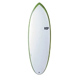 Nsp nehb1001 доска для падл-серфинга Elements HDT Hybrid 6´2´´ Olive 193x66x14 187.96 cm