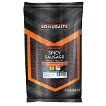 Sonubaits S1920020-UNIT пеллеты Spicy Sausage Halibut 900g  3 mm