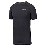 Ternua 1208104-5775-XXL Базовый слой с коротким рукавом Nore Черный Whales Grey 2XL