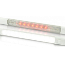 Hella marine 4025060 IP67 3W 12V Белый/красный светодиод Бесцветный White 250 Lumens 