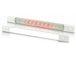 Hella marine 4025060 IP67 3W 12V Белый/красный светодиод Бесцветный White 250 Lumens 