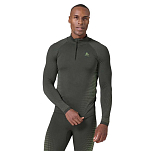 Odlo 196222-10826-XXL Базовый слой с длинным рукавом Performance Warm Eco Серый Odlo Graphite Grey / Lounge Lizard 2XL