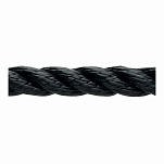Трос English Braids 3SPBk16 Ø16мм 5400кг 3-прядный из черного полиэстера