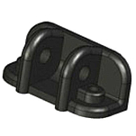Bennett trim tabs 219-A1113 Lower Hinge Черный  Black