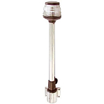 Goldenship GS10353 BA15D 12V 10W 100 cm Переборка кругового света Серебристый White
