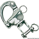 Snap-shackle w/swivel for spinnaker AUSI 316 87 mm, 09.939.02