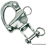 Snap-shackle w/swivel for spinnaker AUSI 316 87 mm, 09.939.02