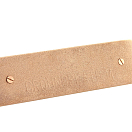 Заземляющая пластина, квадратная / 300 x 80 x 13 мм