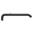 Купить Mikado IS15-POD-15-45 Feeder Neoprene Держатель Удочки  Black 45 cm 7ft.ru в интернет магазине Семь Футов
