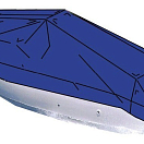 Boat cover for open boats 7000/7700, 46.170.13