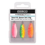 Zebco Z0860019 Ложка-приманка Target Fish Trout UL Mix 2.6g Multicolour