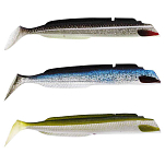 Westin S074-454-165-UNIT Sandy Andy Jig Мягкая приманка 220 mm 122g 2 единицы Glowing Lipstick