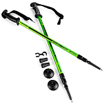 Spokey 927902 Ekvilibro Поляки Серебристый  Black / Green 105-135 cm