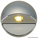 Встраиваемый LED светильник дежурного освещения 12/24В 0.2Вт 10Лм красный свет, Osculati 13.425.92