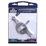 Tecnoseal 2640024 Yamaha 60-90HP Алюминиевый анод Серебристый Silver