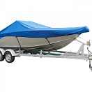 Чехол для моторной лодки / синий / Для лодок: 6,1 – 6,7 м; Ширина: 2,55 м