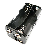 Euroconnex 2367 4xR6 Clip Держатель Батареи Серебристый Black