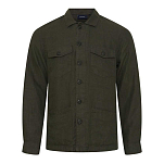 Sea ranch 22-7-286-5012-S Верхняя рубашка Bo Linen Зеленый Dark Olive S