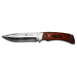 Trento 131595 Hunter 320 Нож Серебристый  Dark Brown 150 mm 
