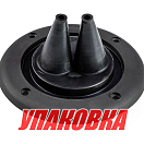 Уплотнитель для 2-х тросов управления черный, д.105 мм (упаковка из 50 шт.) Nuova Rade 43155_pkg_50