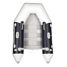 SEATEC Надувная лодка MARLIN / NEMO 200 / 2,0 м / темно-синий/белый / макс. 2,5 л.с.