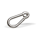 Купить Pike n bass 248310 Руководство по карабину из нержавеющей стали 10 Mm Серебристый Silver 7ft.ru в интернет магазине Семь Футов