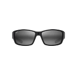Maui jim 810-07e-os поляризованные солнцезащитные очки Local Kine Shiny Black / Grey / Maroon 20x10x10 Neutral Grey/CAT3
