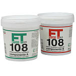 Cecchi 6460679 C-Systems ET 108 5kg Двухкомпонентная эпоксидная смола Бесцветный White