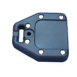 Упор для плоских лат из нейлона Bainbridge A303BK 80x76x47мм с винтами и гайками