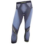 UYN U100051-G976-S/M 3/4-дюймовые базовые штаны Evolutyon Серый Anthracite Melange / Blue / Yellow S-M