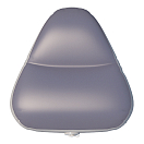 Купить Надувное сиденье в нос лодки (49х52х30 см) (Цвет фурнитуры для лодок Серый) Seat_nos_1 7ft.ru в интернет магазине Семь Футов