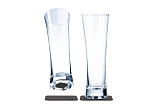 SILWY S033-1303-2 Магнитный хрустальный стакан для пива / набор из 2 шт.