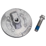 Quicksilver 76214q5-unit Пластинчатый анод для Mercury Force Mercruiser 76214Q5 алюминий Grey 18x12x5